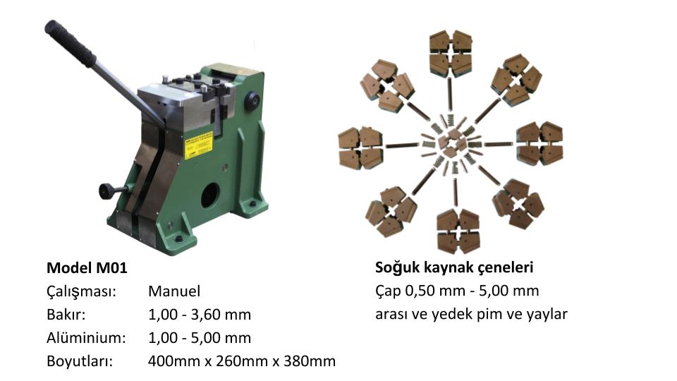 Basınçlı Soğuk Kaynak Makinesi